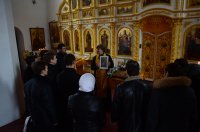 Настоятель Благовещенского греческого храма иерей Александр Назаренко посетил Азовский детский дом