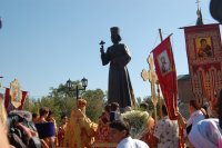 В ст. Великокняжеской открыт памятник священнику Илие Попову
