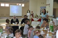 8 июля 2015 года В день св. кн. Петра и св. кн. Февронии в Благовещенском храме состоялось чествование многодетных семей