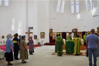 17 июля 2015 года состоялся молебен прп. Сергию Радонежскому у иконы с частицей мощей Преподобного