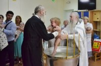 24 июля 2015 года совершено Таинство Крещения детей Дома ребенка №1