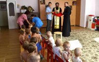 2 августа 2015 года 52 воспитанника Дома ребенка №1 причастлись Святых Христовых Таин 