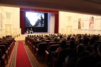 Настоятель Благовещенского греческого храма принял участие в интерактивной лекции "Афон"