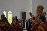60-летний юбилей настоятеля Благовещенского греческого храма 