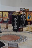 6 апреля 2018 года, в Великую Пятницу, в Благовещенском греческом храме г. Ростова-на-Дону состоялась вечерня с выносом Плащаницы