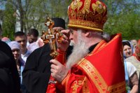 27 Апреля 2018 года в Благовещенском греческом храме состоялось церемония проводов мощей святителя Луки Крымского (Войно-Ясенецкого).